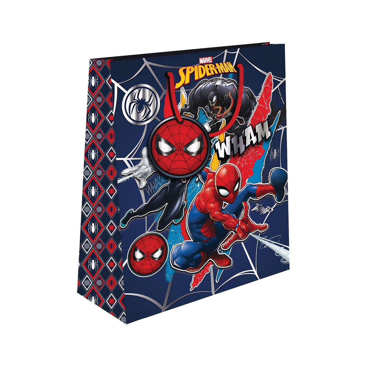 SPIDER-MAN-Saco Prenda-Pequeno-18x23x11cm-2 Designs