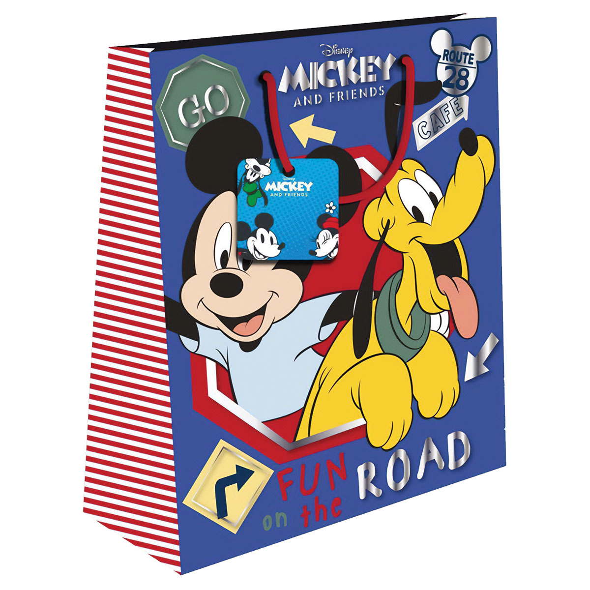 MICKEY&Minnie-Saco Prenda-Grande-33x45x10cm-2 Designs