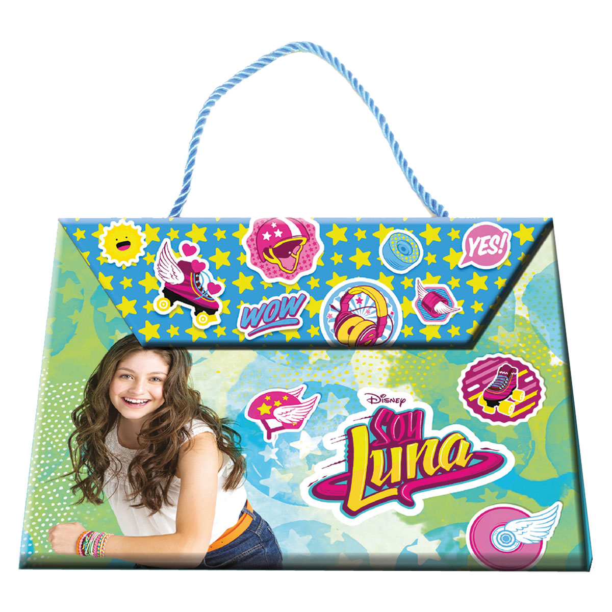 SOY LUNA-Diário Magnético A5 (14x19cm) 80fls c/ Pega