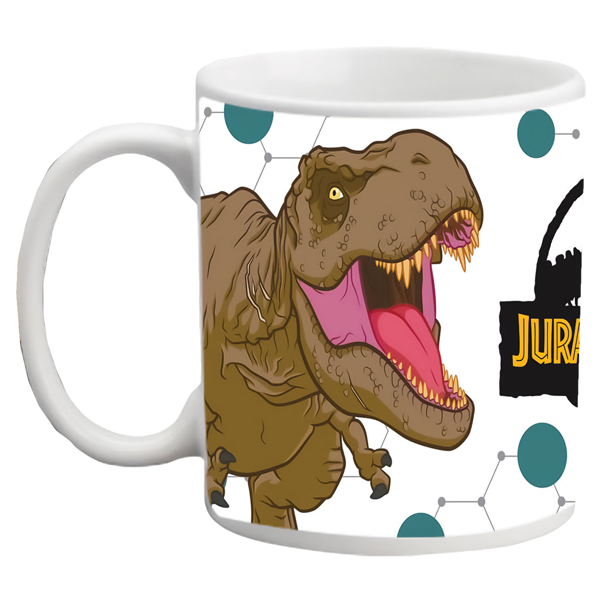 Jurassic World-Caneca Cerâmica 11oz/300ml Caixa Presente