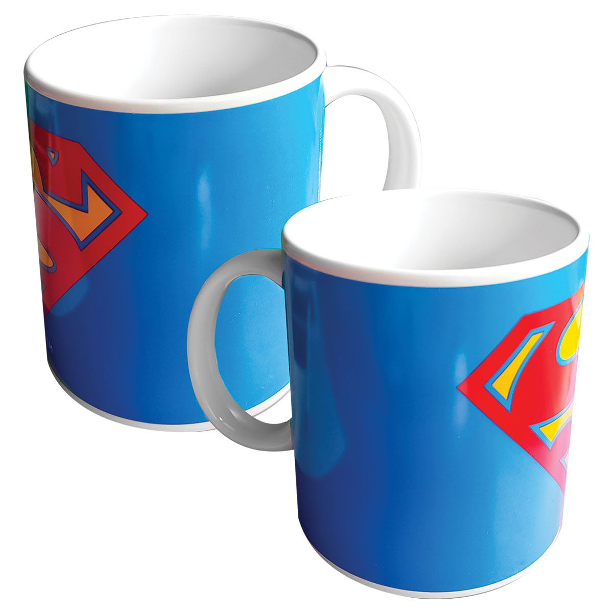 Super Homem-Cor-Caneca de Cerâmica 11oz em Caixa Presente