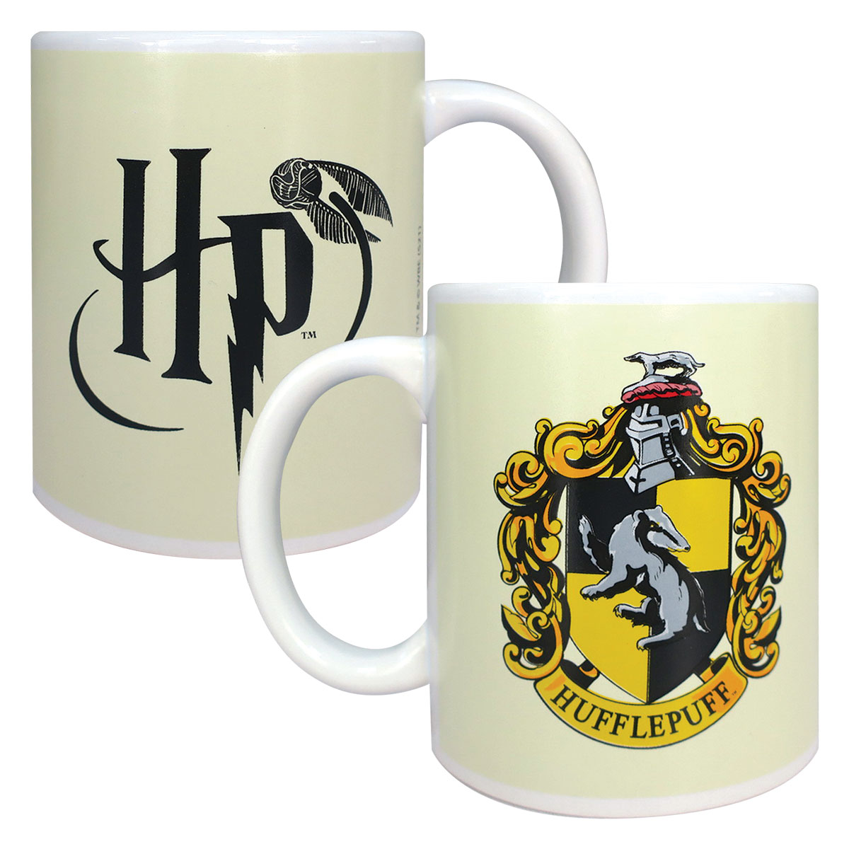 Harry Potter-Hufflepuff-Caneca Cerâmica 11oz Caixa Presente