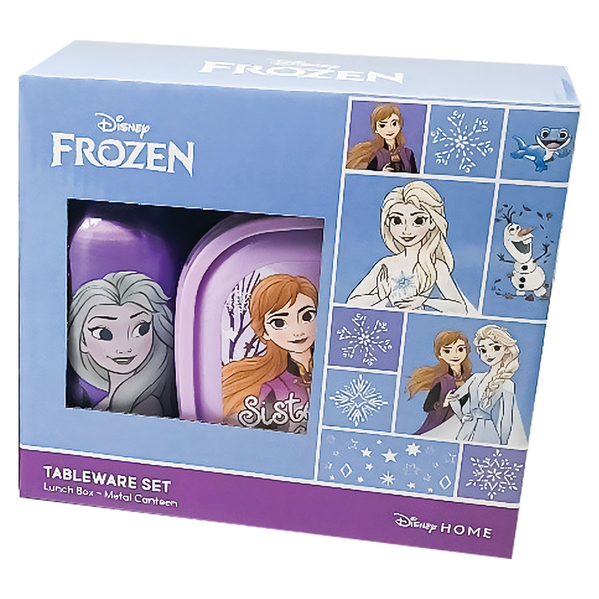 FROZEN-Set c/ Cantil de Aluminio 400ml+Merendeira