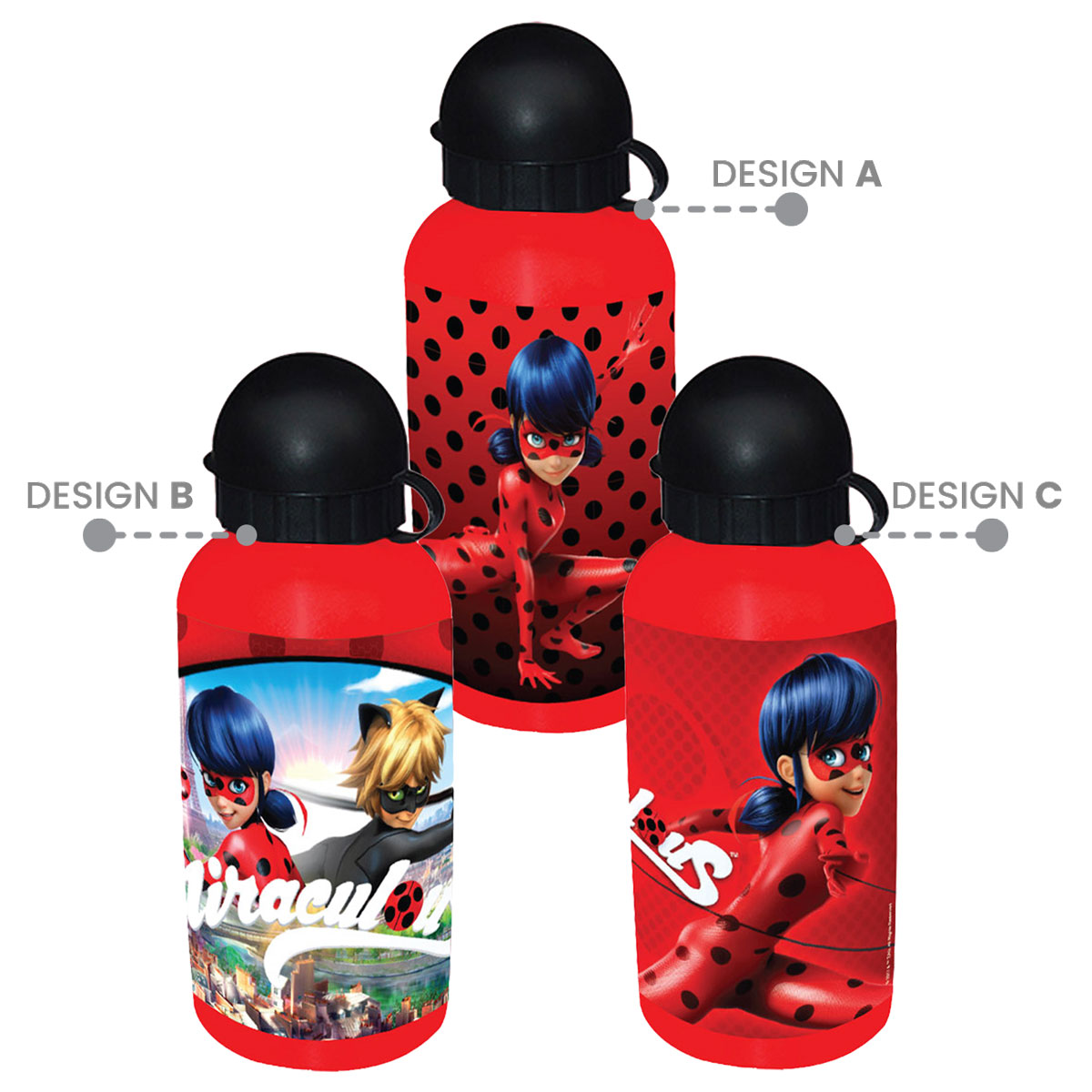 Ladybug-Cantil de Aluminio 500ml