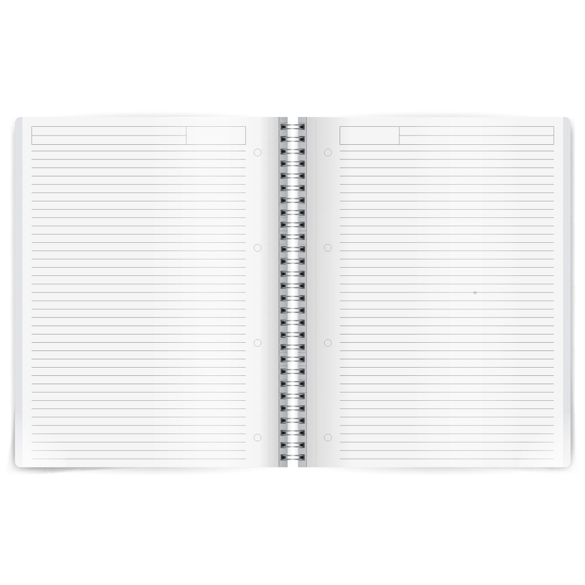 MITOS-Caderno A4 PP linhas espiral 80fls 80gr capa cor