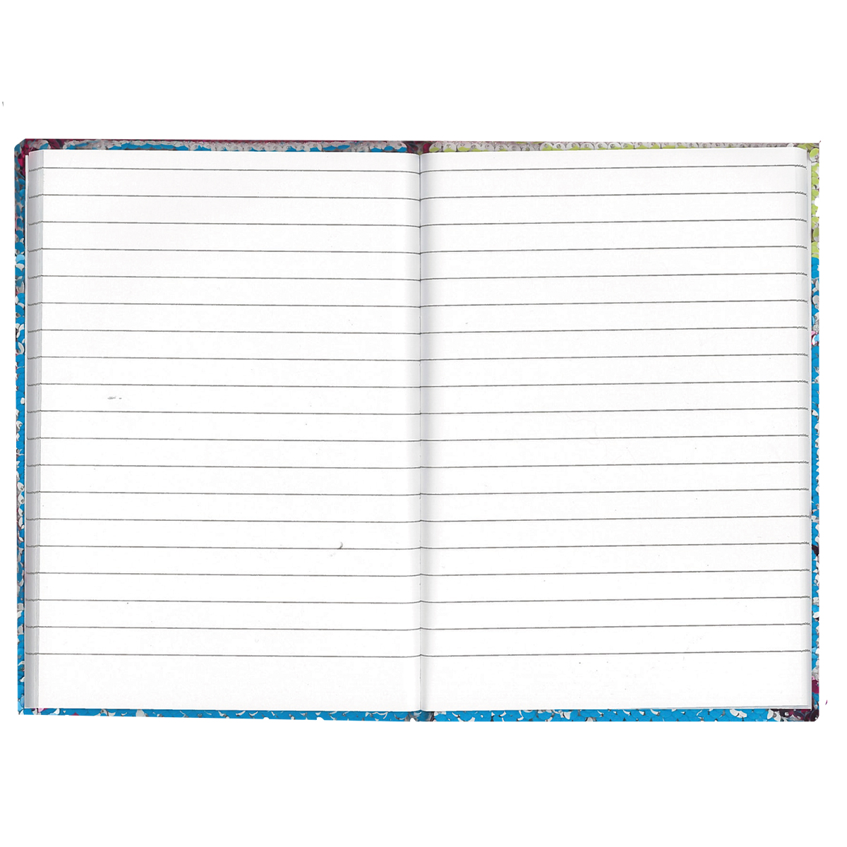 MITOS SP-Caderno Notas Linhas A5 Capa Lantejoulas 80f-Bee