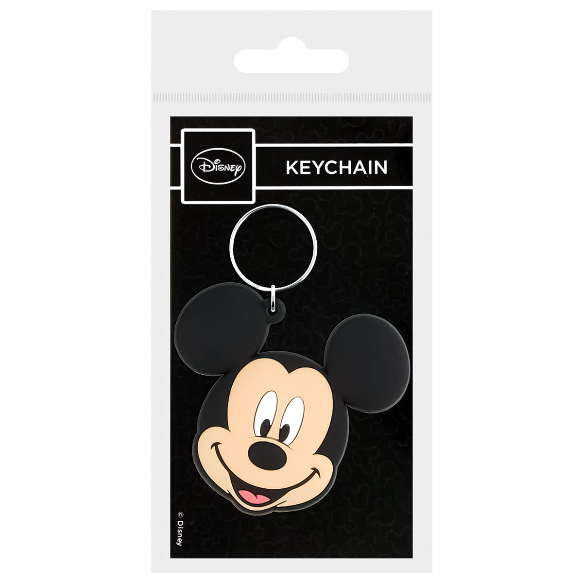 MICKEY-SMILE-Porta-Chaves de Borracha