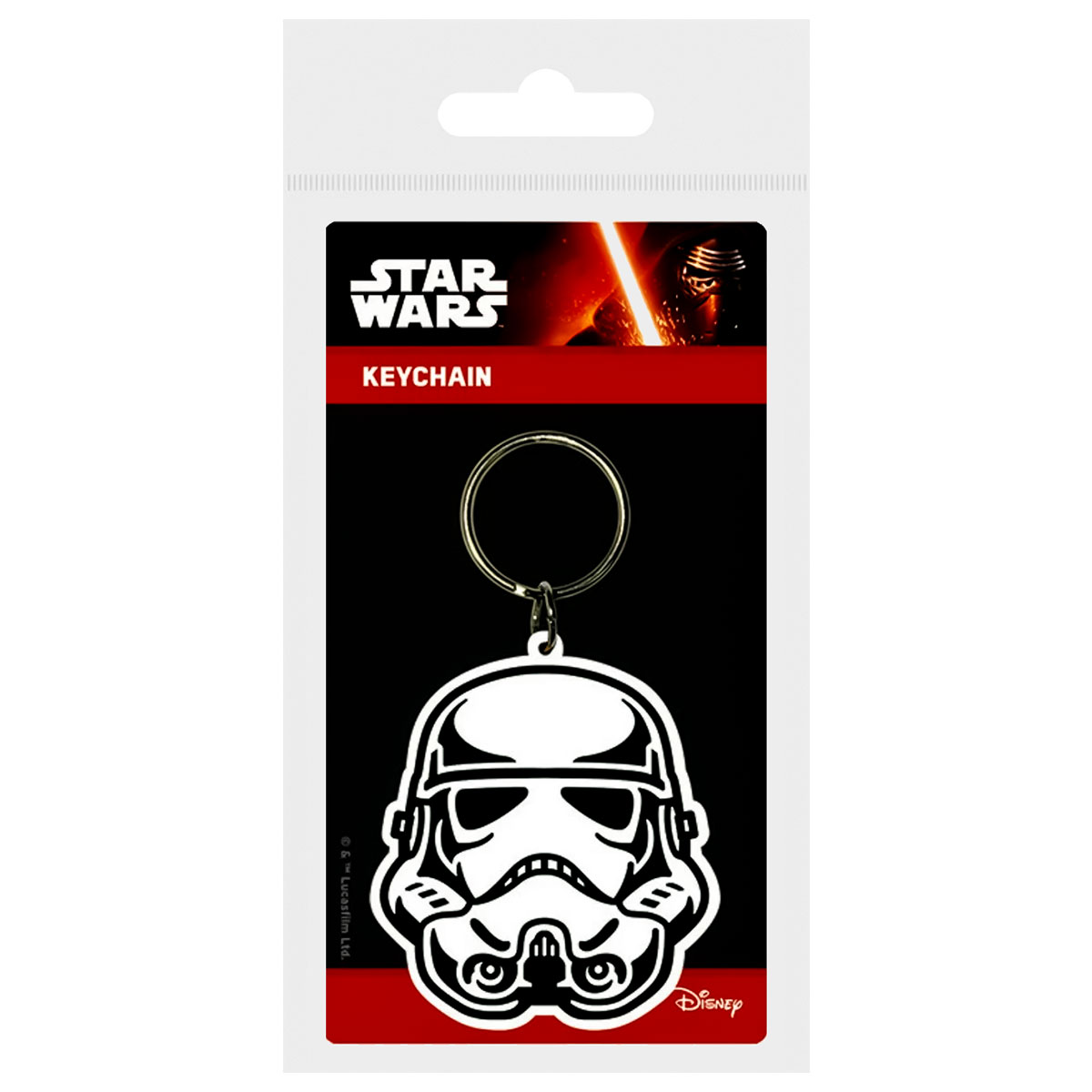 STAR WARS-TROOPER-Porta-Chaves de Borracha