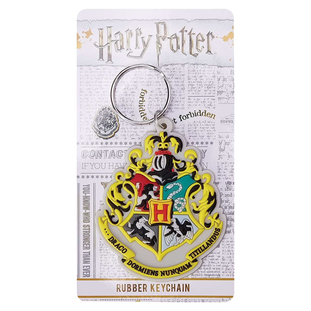 HARRY POTTER-HOGWARTS-Porta-Chaves de Borracha