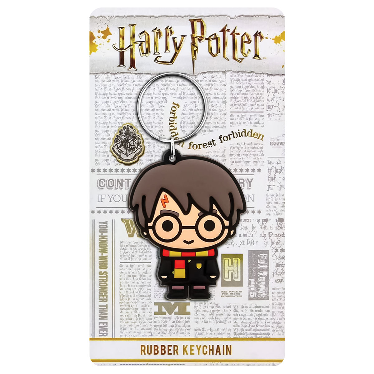 HARRY POTTER-POTTER-Porta-Chaves de Borracha