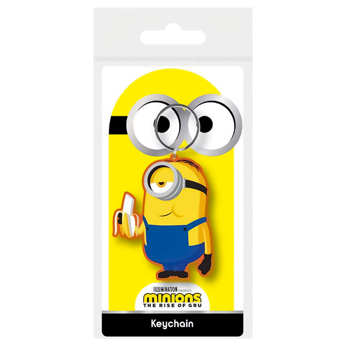 MINIONS-STUART-Porta-Chaves de Borracha