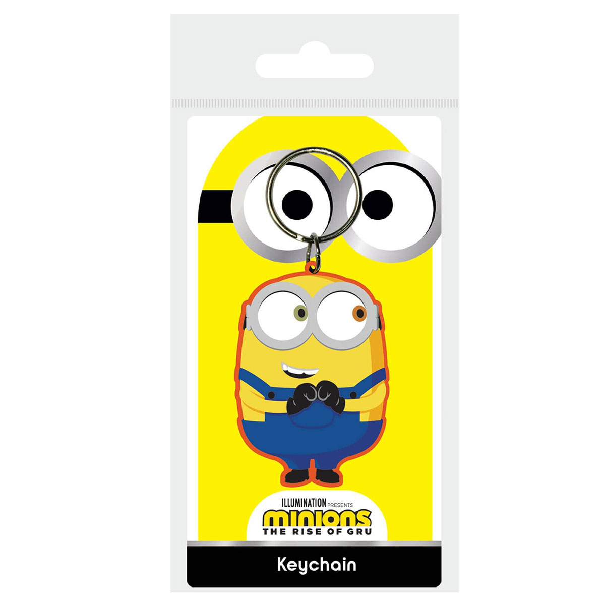 MINIONS-BOB-Porta-Chaves de Borracha