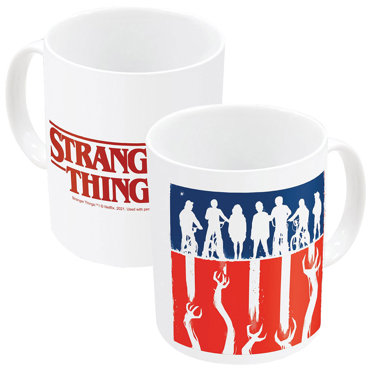 STRANGER THINGS-Caneca Cerâmica 11oz/300ml Caixa Presente