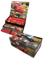 CARS-Conjunto para Colorir de 52 pcs c/ 3 niveis