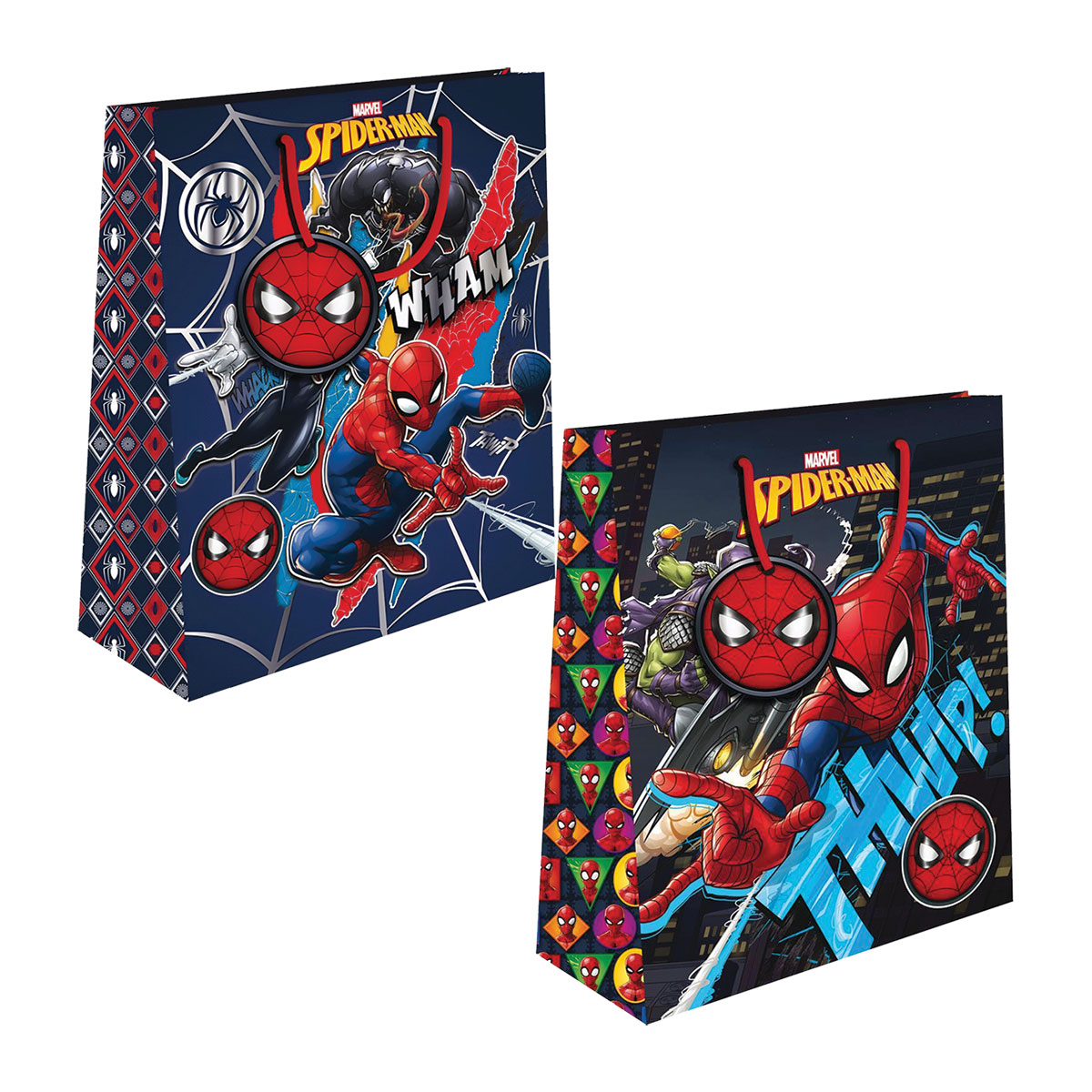 SPIDER-MAN-Saco Prenda-Pequeno-18x23x11cm-2 Designs