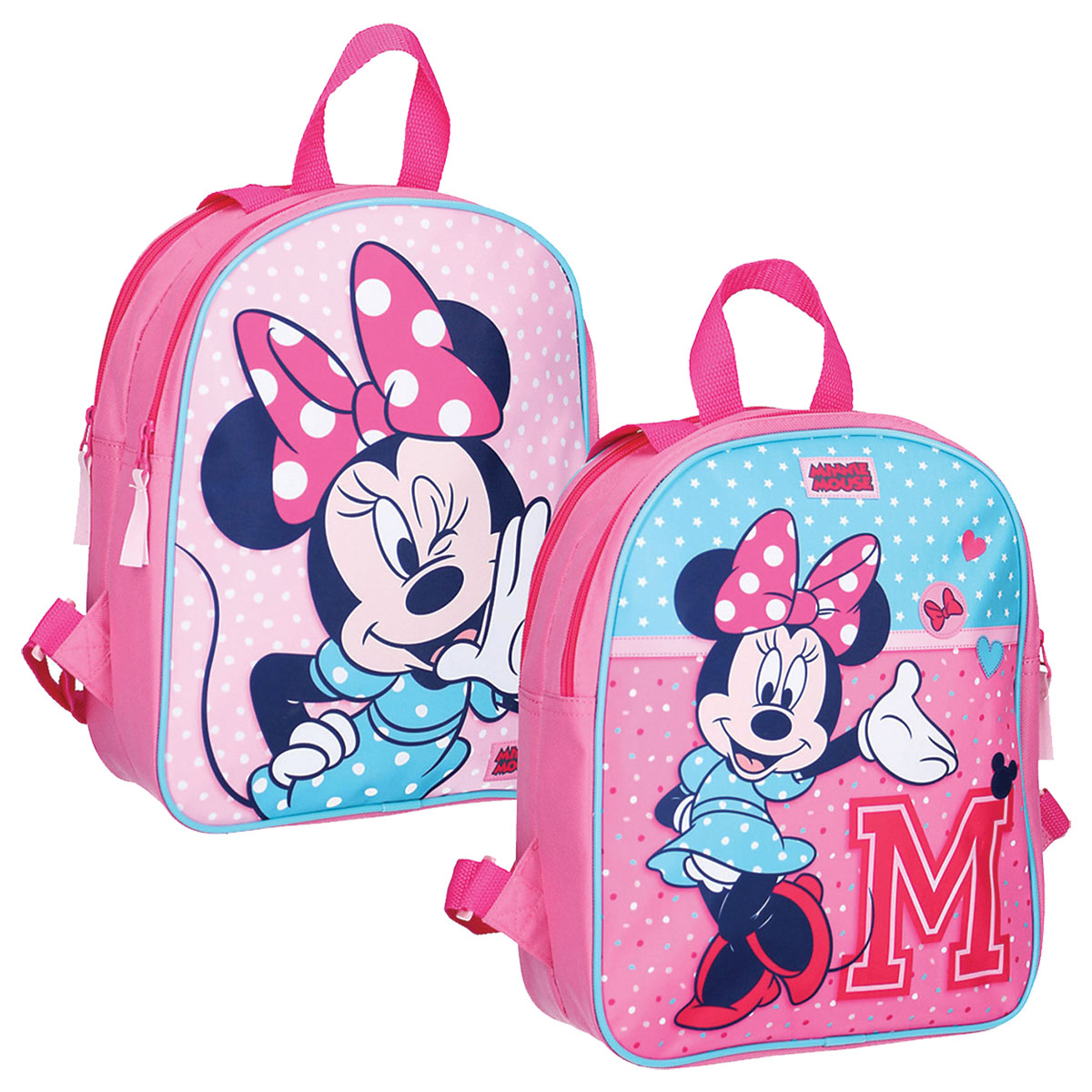 MINNIE-Mochila Junior - Reversível 26x32x11cm