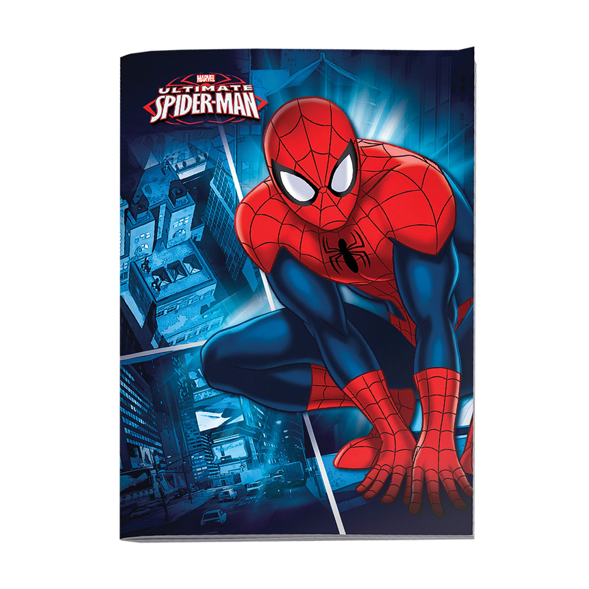 SPIDERMANst-Caderno A5 agrafado linhas 40fls