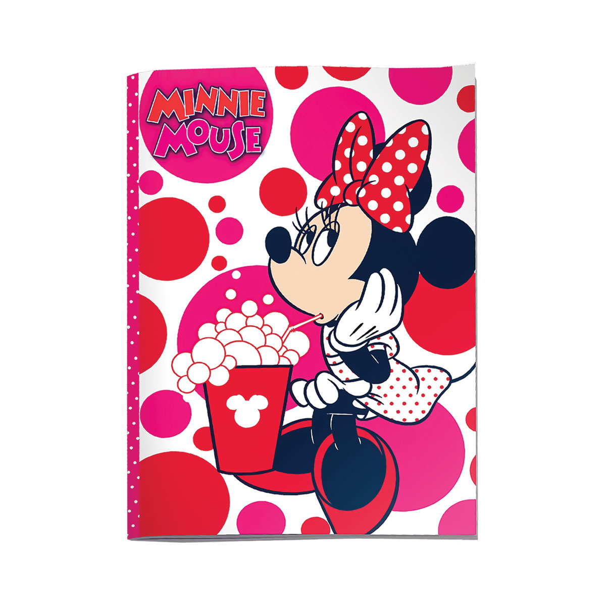 MINNIEst-Caderno A5 agrafado linhas 40fls