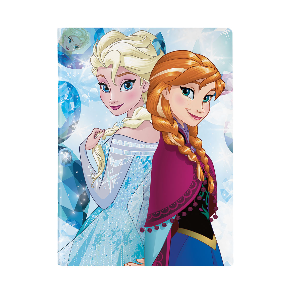 FROZENst-Caderno A5 agrafado linhas 40fls