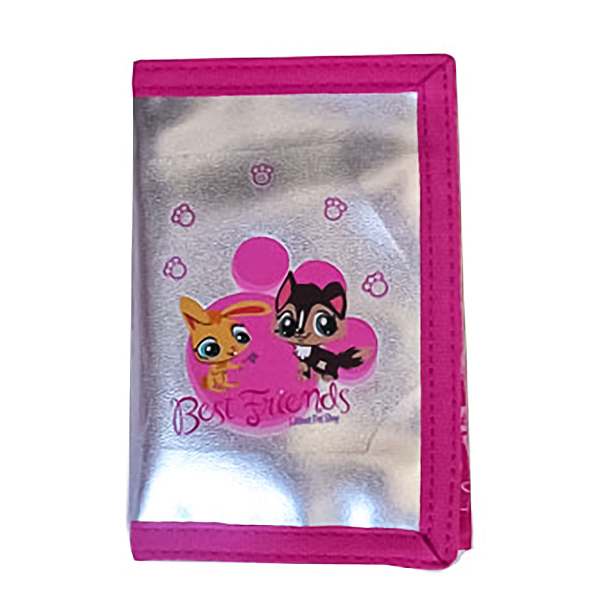 Littlest Pet Shop-Carteira com fecho em velcro-13*10*1cm