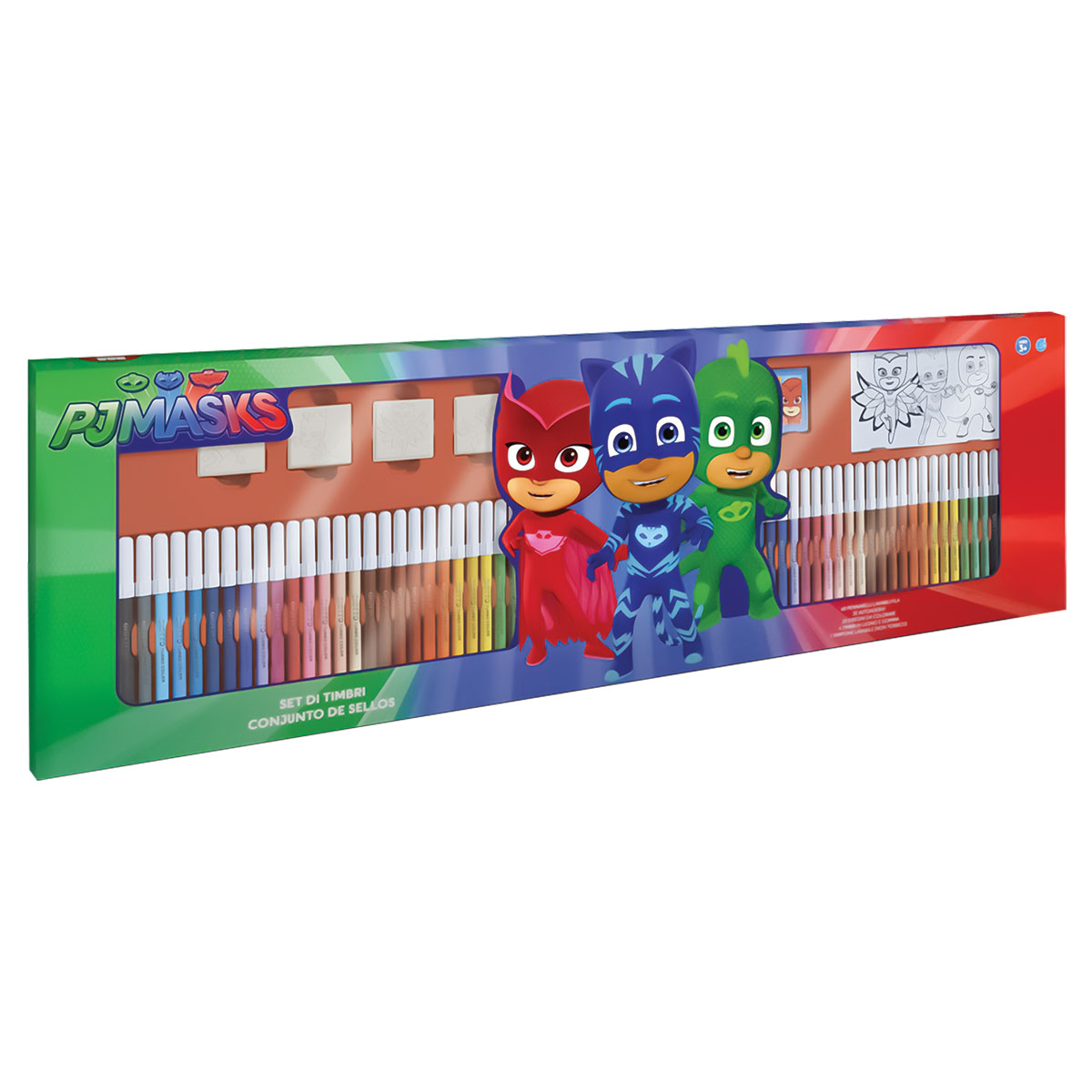 PJMASKS-Set 4Carimbos+Tinta+60Marcad.+Actividades+Etiq-1Metr