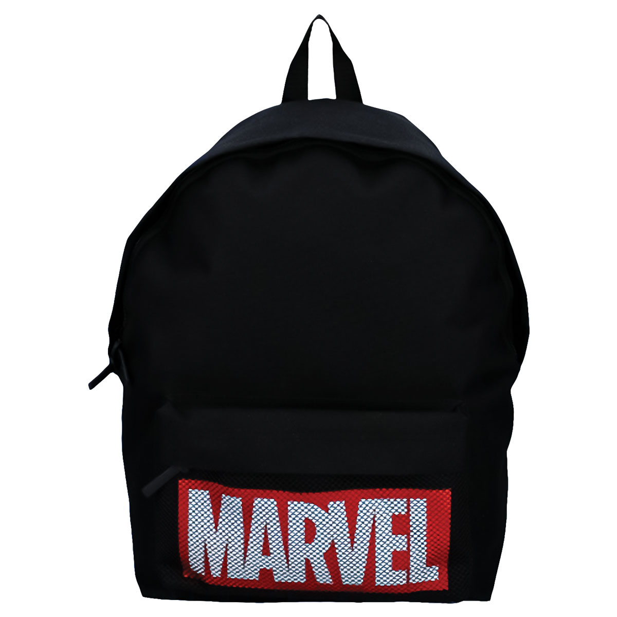 MARVEL-LOGO-Mochila Grande Estilo Americano 30x43x14cm