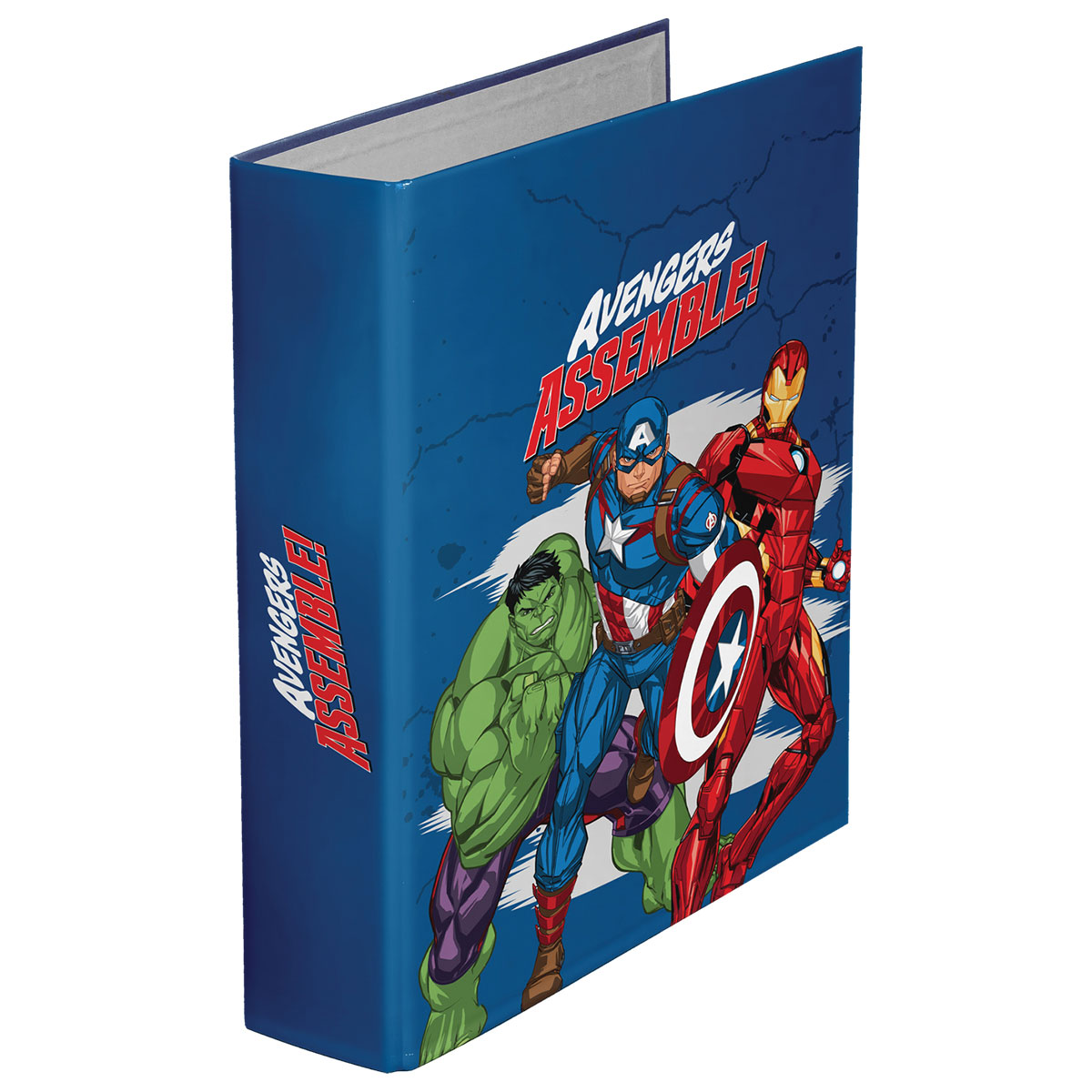 AVENGERS-Dossier A4 cartão lombada larga 2 argolas