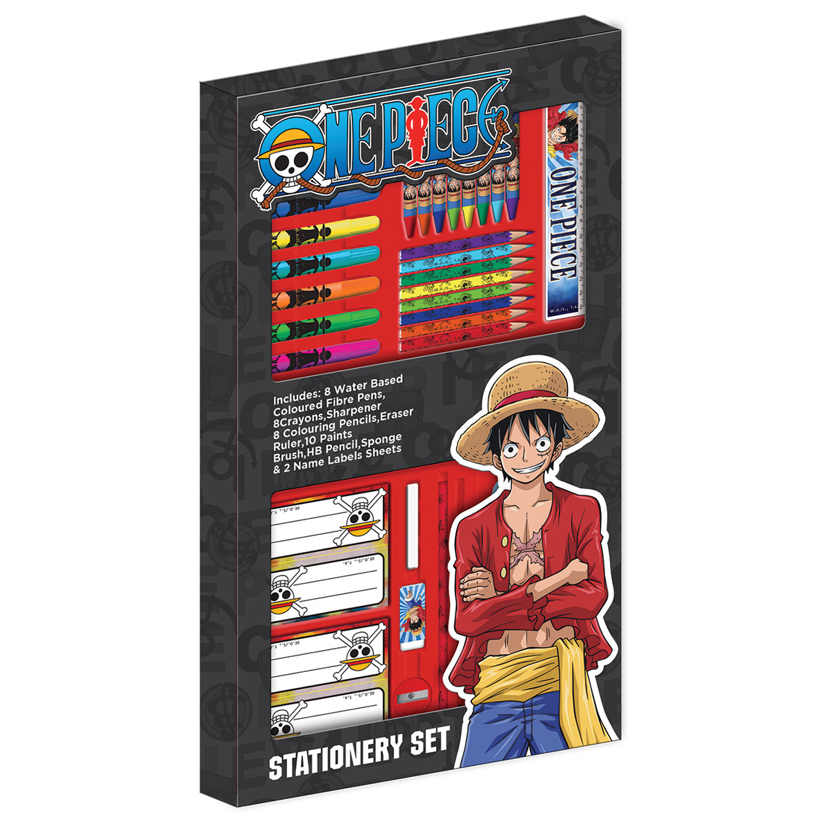 ONE PIECE-Set de pintura 52 peças