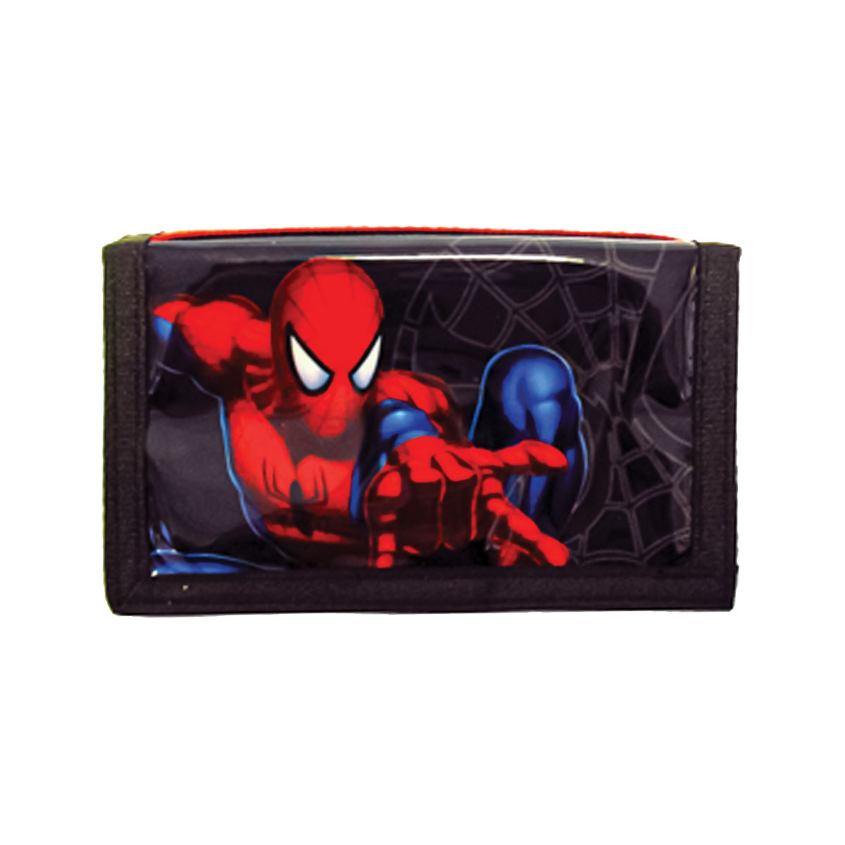 Spiderman Nuº2-Carteira com fecho em velcro-13*10*1cm