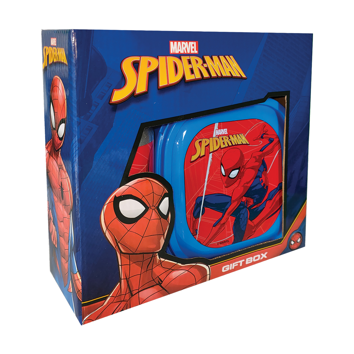 Spiderman-Set c/ Cantil de Aluminio 400ml+Merendeira