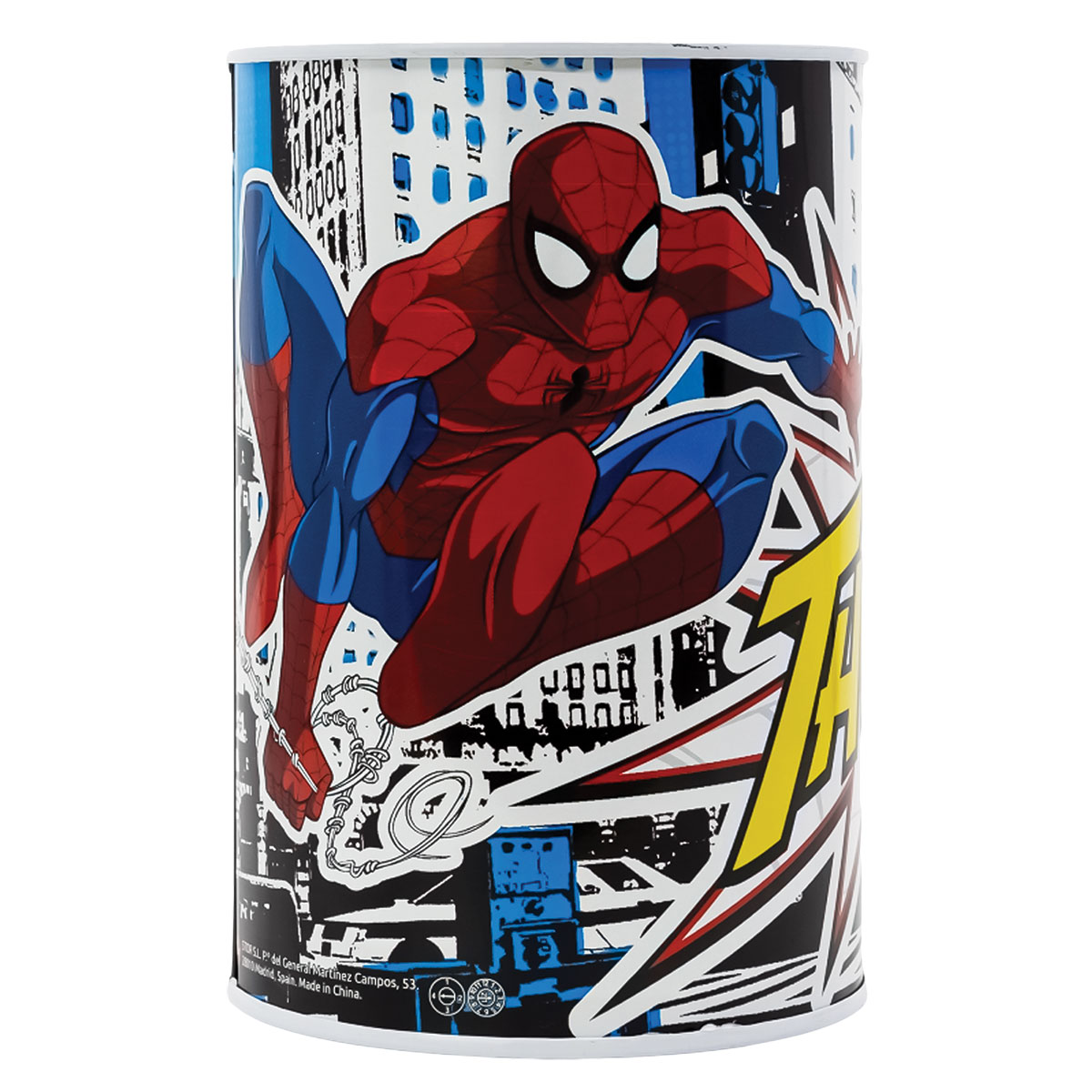 SPIDER-MAN-Mealheiro de Metal