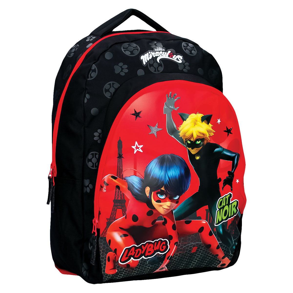 LADYBUG-TRUST-Mochila Grande c/2 fechos 33x42x18cm