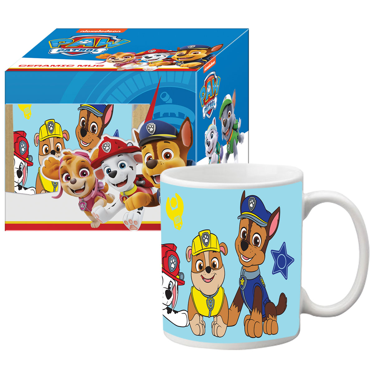 Paw Patrol-Caneca de Cerâmica 11oz em Caixa Presente