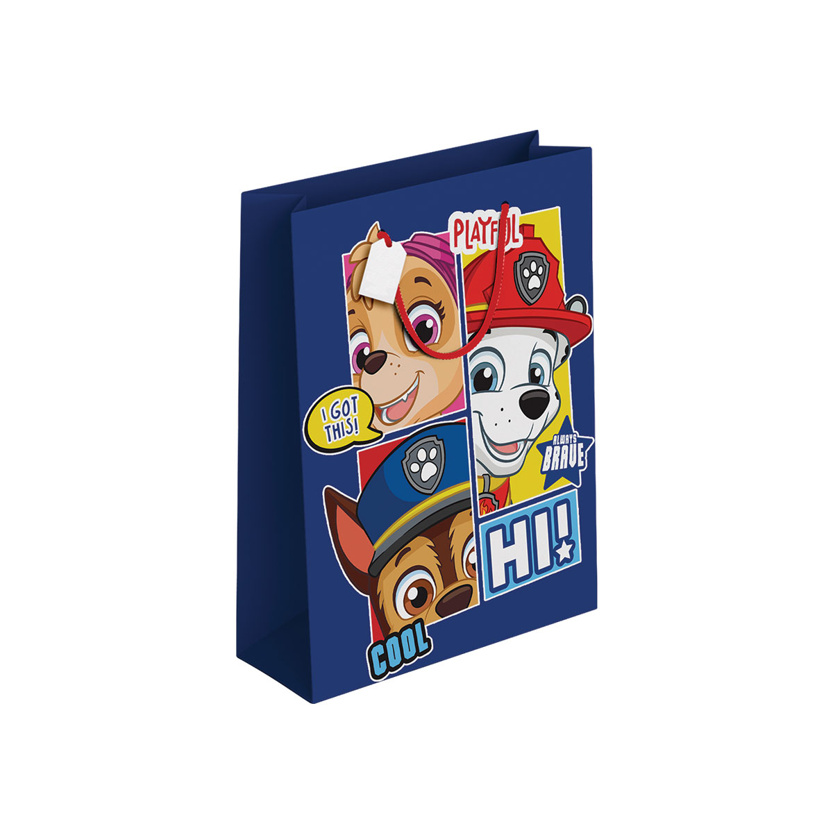 PAW PATROL-Saco Prenda-Pequeno-18x23x11cm