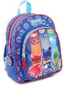 PJMASK-GO-Mochila Junior c/ 2 fechos 22x29x9cm