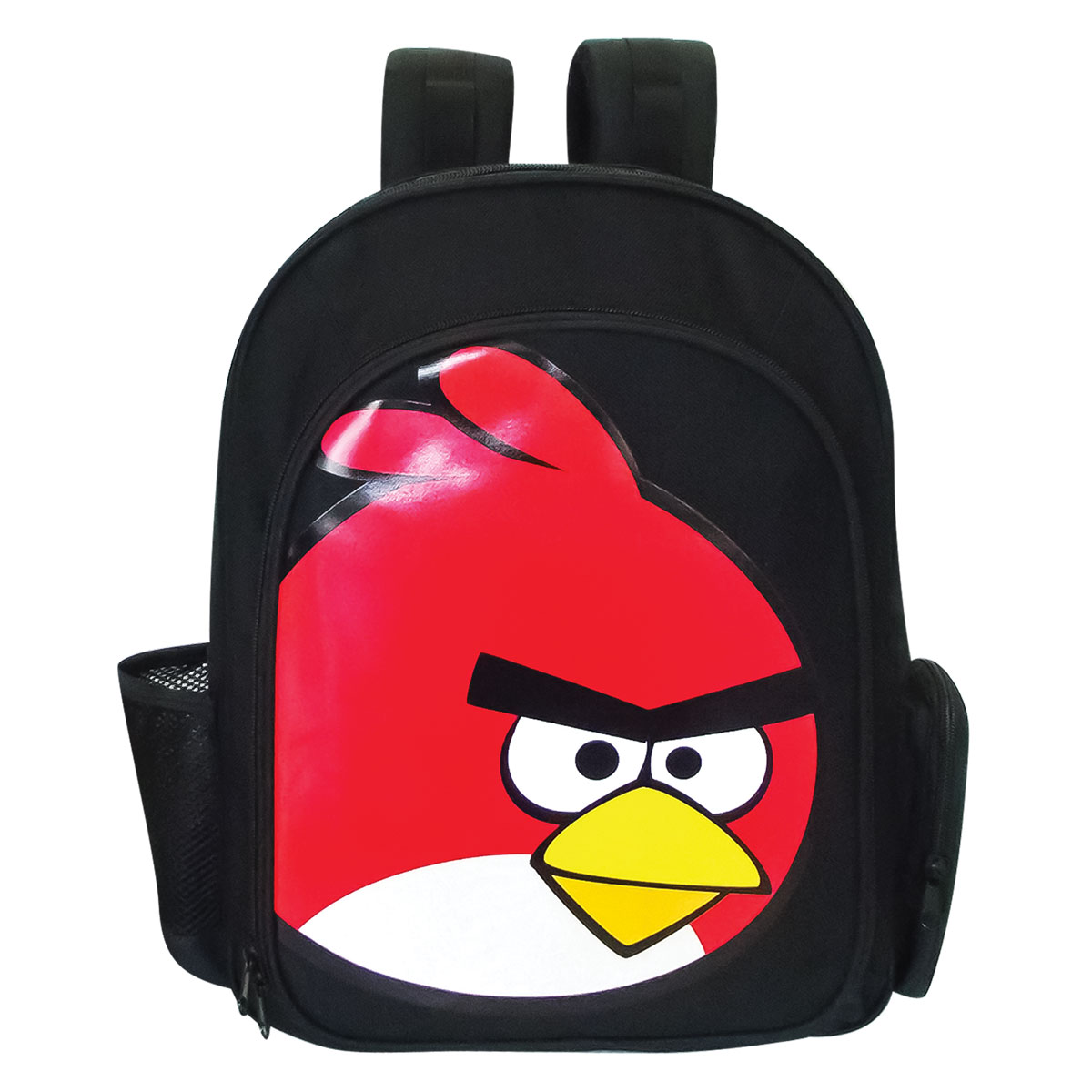 ANGRY BIRDSc-Mochila c/ 2 bolsos laterais 30x40x16cm