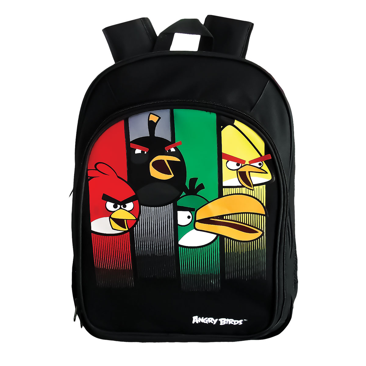 ANGRY BIRDS STR-Mochila grande c/2 bolsos 30x40x16cm