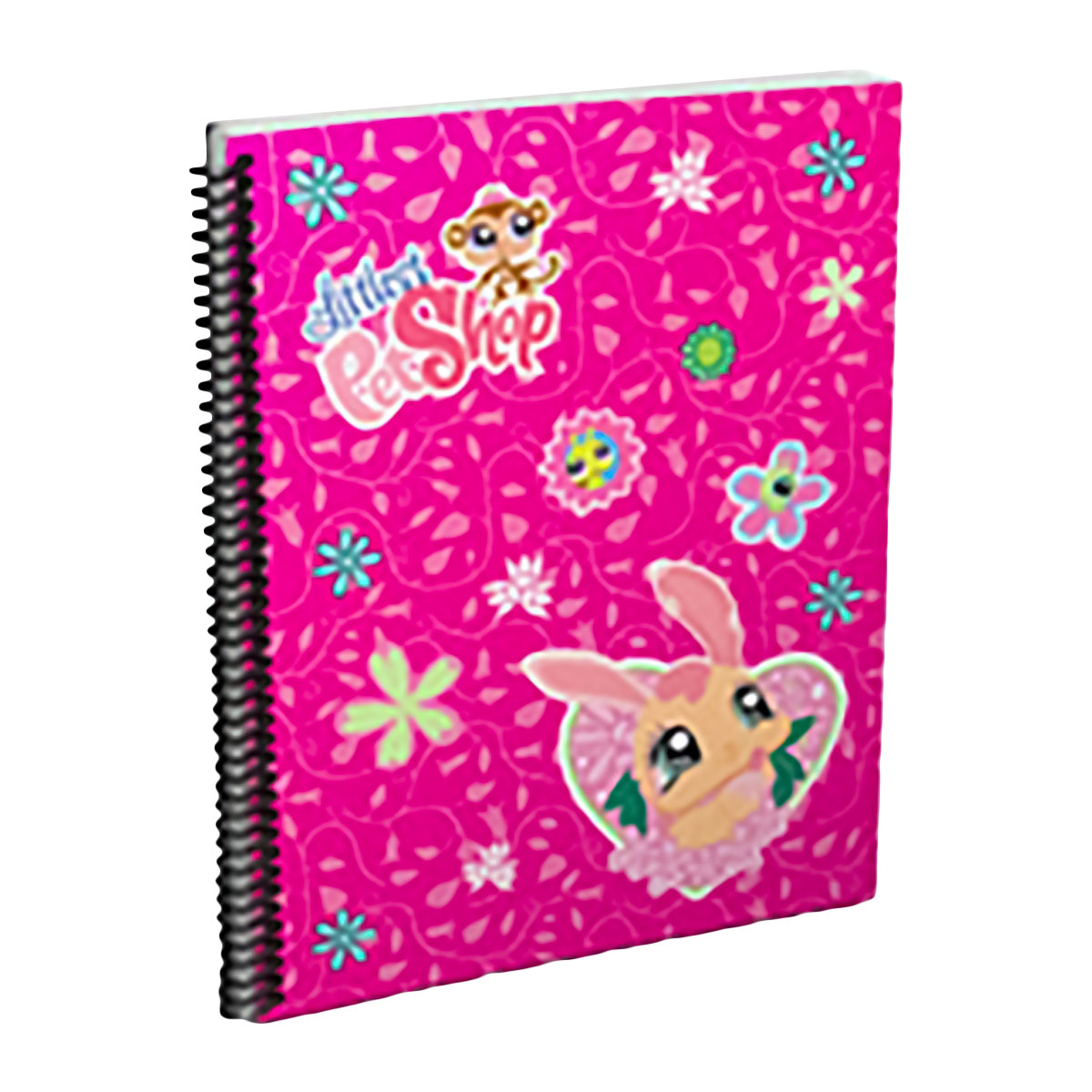 LPS-Caderno A5 capa dura linhas espiral 100 fls