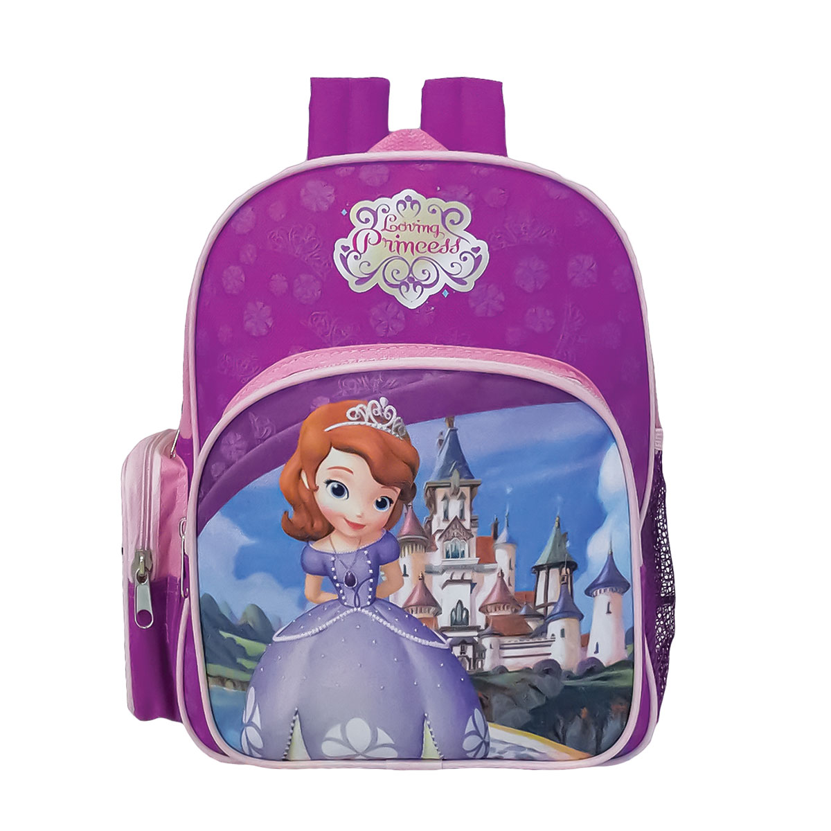 SOFIA PURPLE-Mochila Junior 22x27x10cm