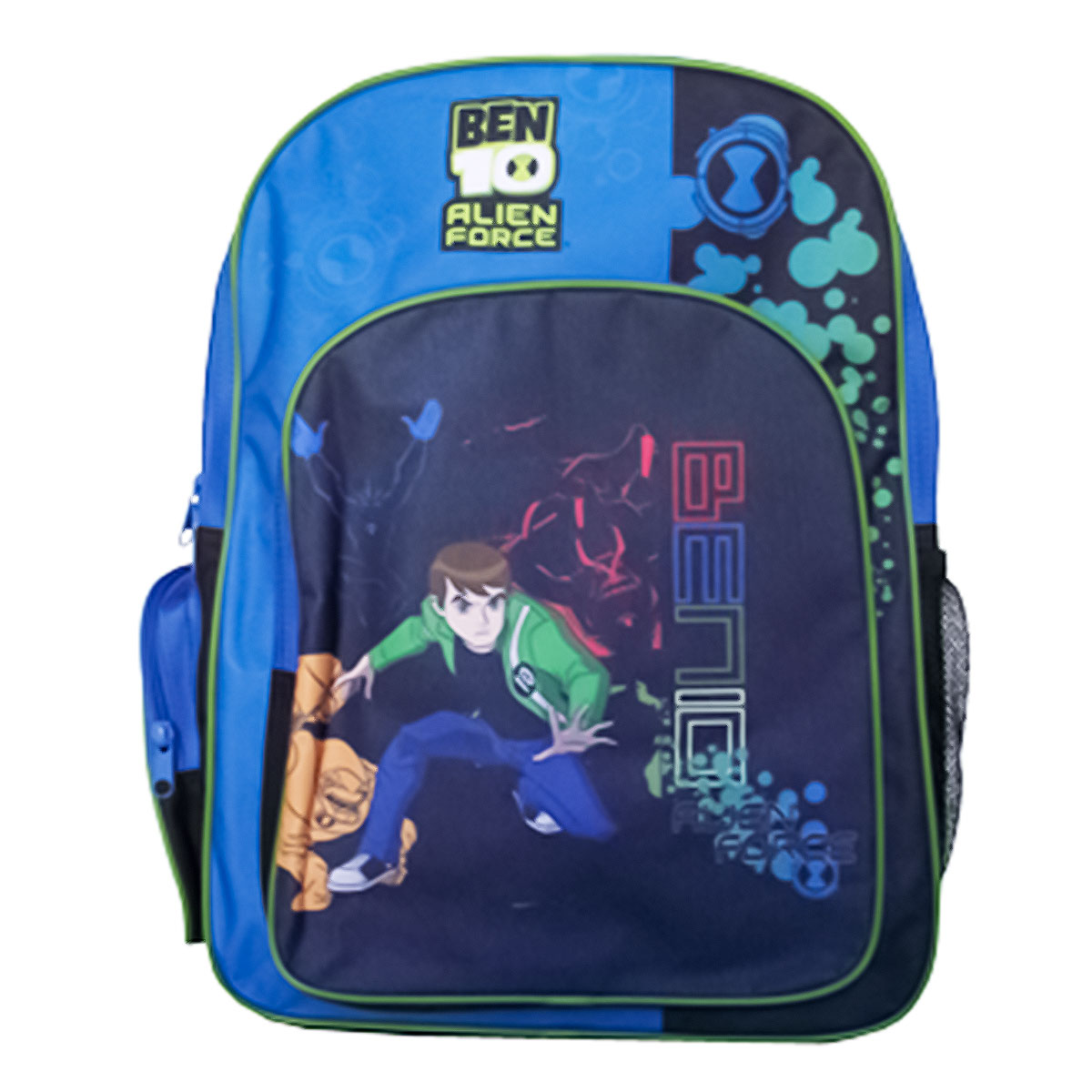 BEN10 G/B-Mochila grande 2 bolsos-43*32*16cm