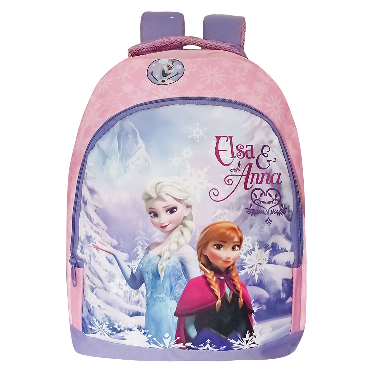 FROZENb-Mochila Grande c/2 fechos 30x40x16cm