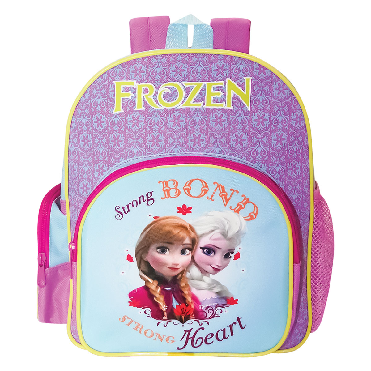 FROZENc-Mochila Junior c/ 2 fechos 22x30x10cm