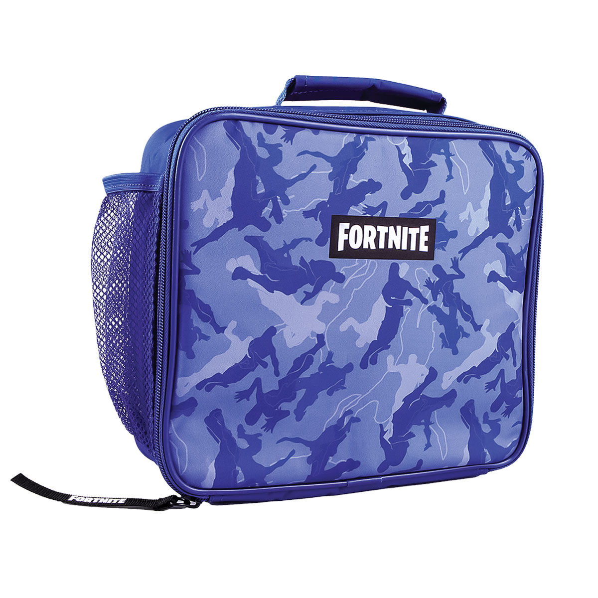 FORTNITE-Saco de lanche com bolso mesh - Roxo 22x18x8cm