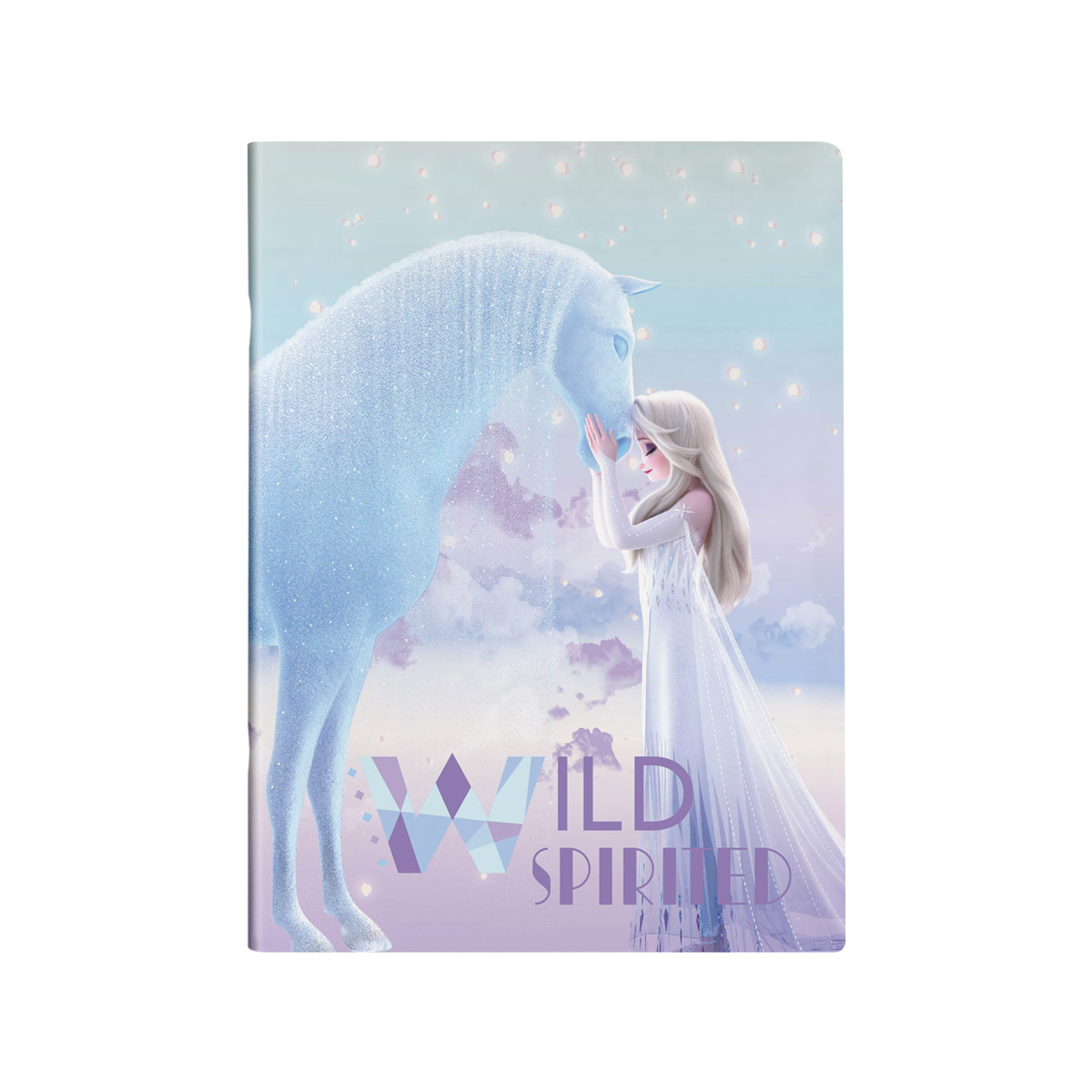 FROZEN Wild-Caderno A5 agrafado linhas 40fls