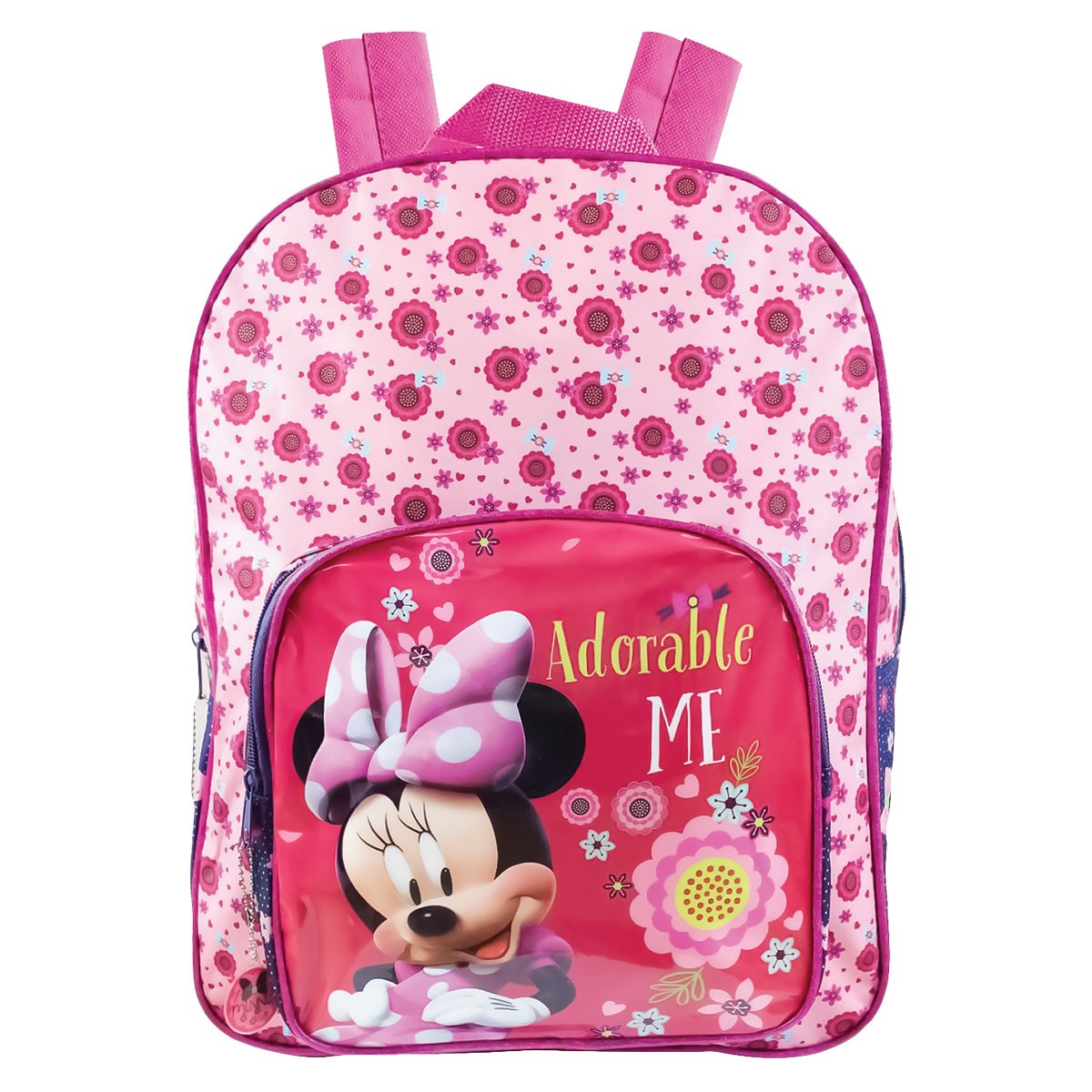 Minnie-Adorable-Mochila Grande 2 fechos 33*41*12cm