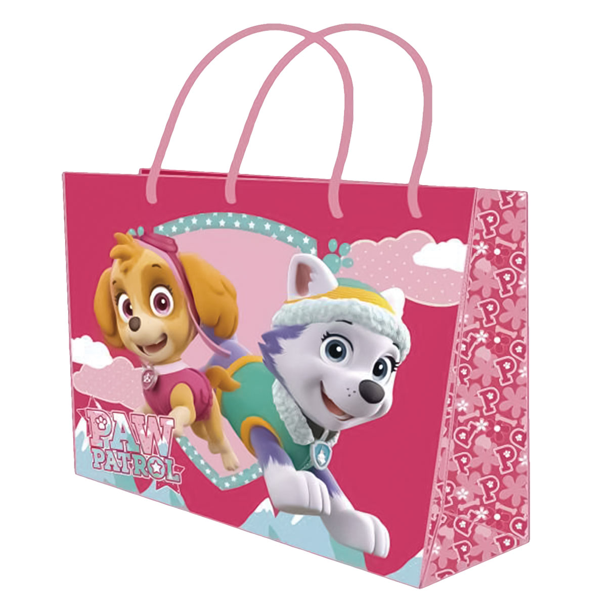 Paw Patrol Girl-Saco de papel L-32X26X10cm