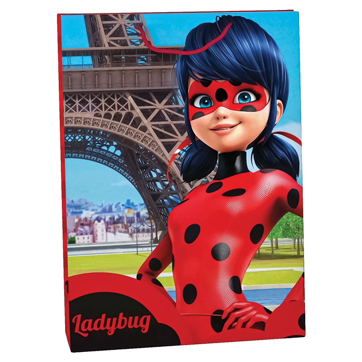 MIRACULOUS LADYBUG-Saco Prenda Extra Grande 10x45x33cm