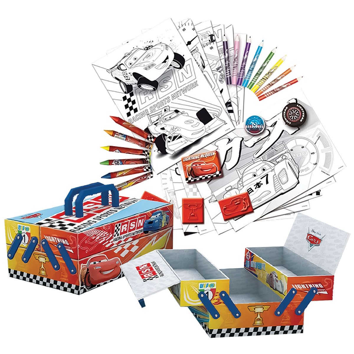 CARS-Kit didatico de pintura My tools box