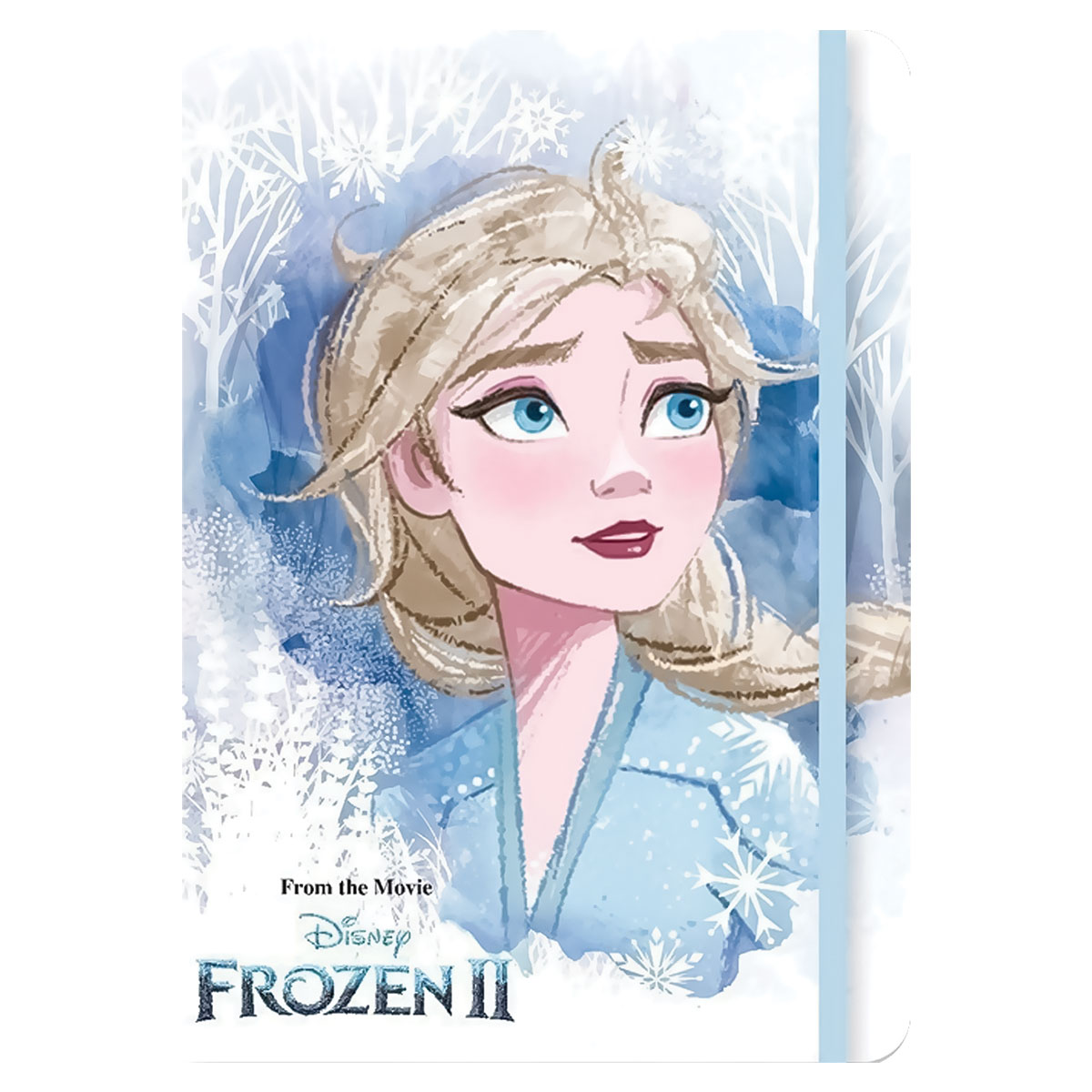 FROZEN2-Caderno de Notas A5 c/ Capa Glitter