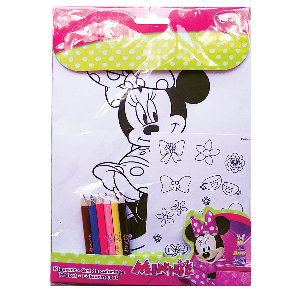 Minnie-Set de pintura em polybag